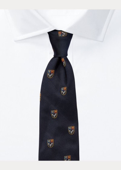 Men's Polo Ralph Lauren Silk Narrow Club Ties | 209635FAL